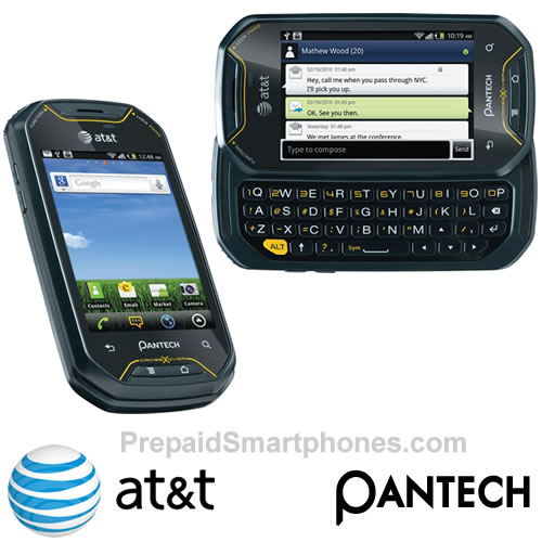 at&t pantech crossover smartphone