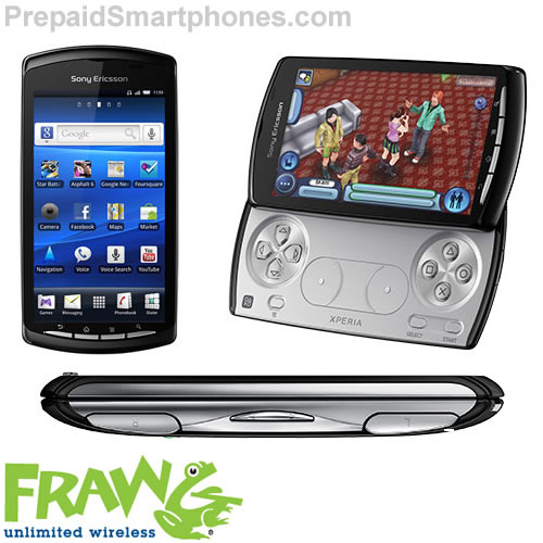 prepaid sony xperia play frawg