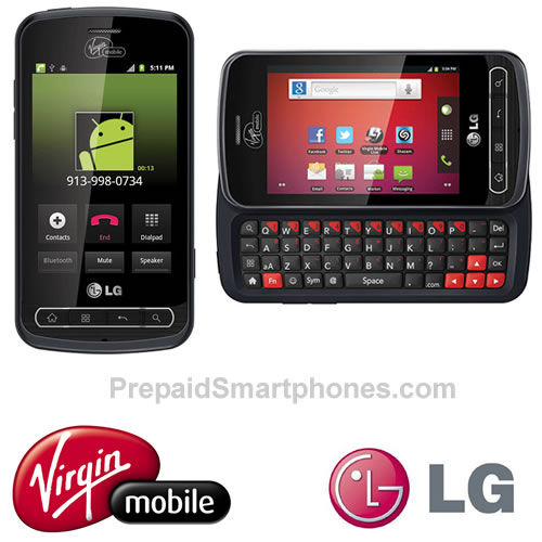 lg optimus slider smartphone