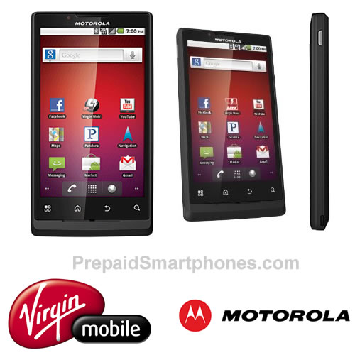 virgin mobile motorola triumph